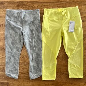 Athleta Mesh Contender Capri Sizes Medium